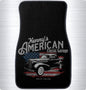 Personalized American Vintage Classic Car Garage Car Floor Mat