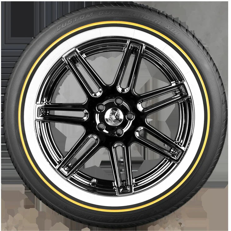 VOGUE TYRE 235 50 18 WHITE AND GOLD