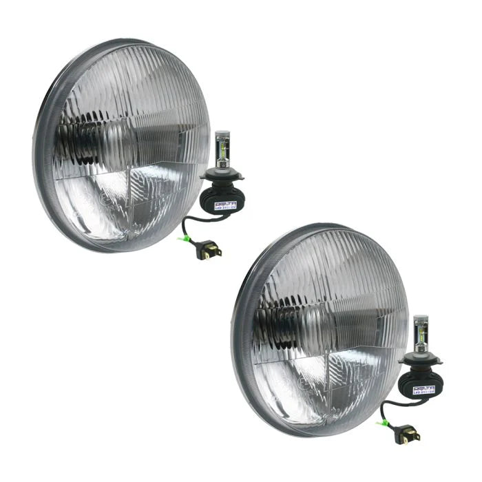 Delta Tech Headlight LED Pair Mustang 1965-1968/1970-1973