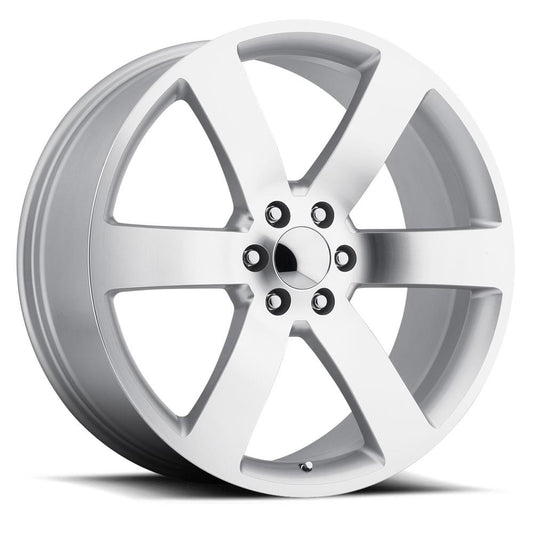 TRAILBLAZER SS REPLICA WHEELS – GM 1500 FITMENT – SILVER MACHINED FACE