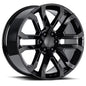 REPLICA WHEELS – Gloss Black