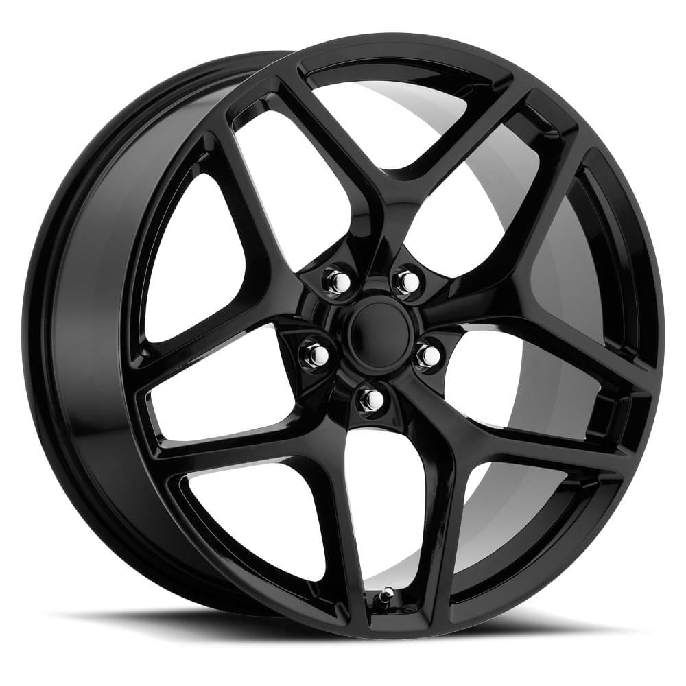 Z28 CAMARO REPLICA FLOW FORM WHEELS – GLOSS BLACK