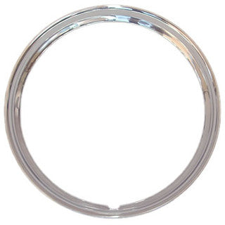 14 inch Solid Stainless Steel Trim Rings-Smooth 1-5/8 inch Deep