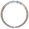 Smooth Polished Solid Stainless Steel 17" Beauty Ring 1-5/8 inch Deep