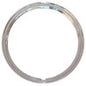 Smooth Polished Solid Stainless Steel 17" Beauty Ring 1-5/8 inch Deep