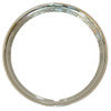 Ribbed 17 inch Beauty Ring 1-5/8 inch Deep Solid Stainless Steel Trim Ring